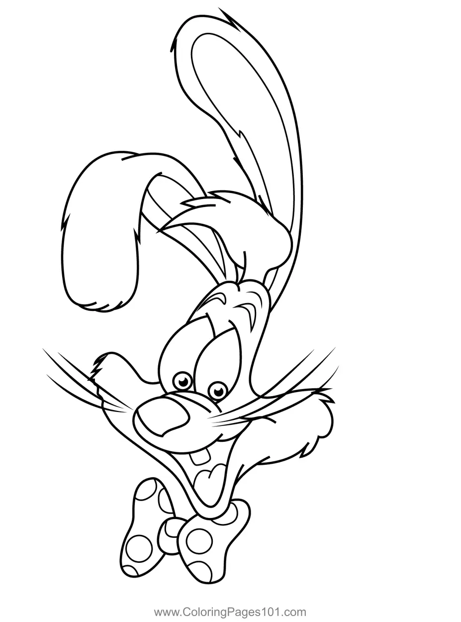 Roger Rabbit Coloring Pages 2