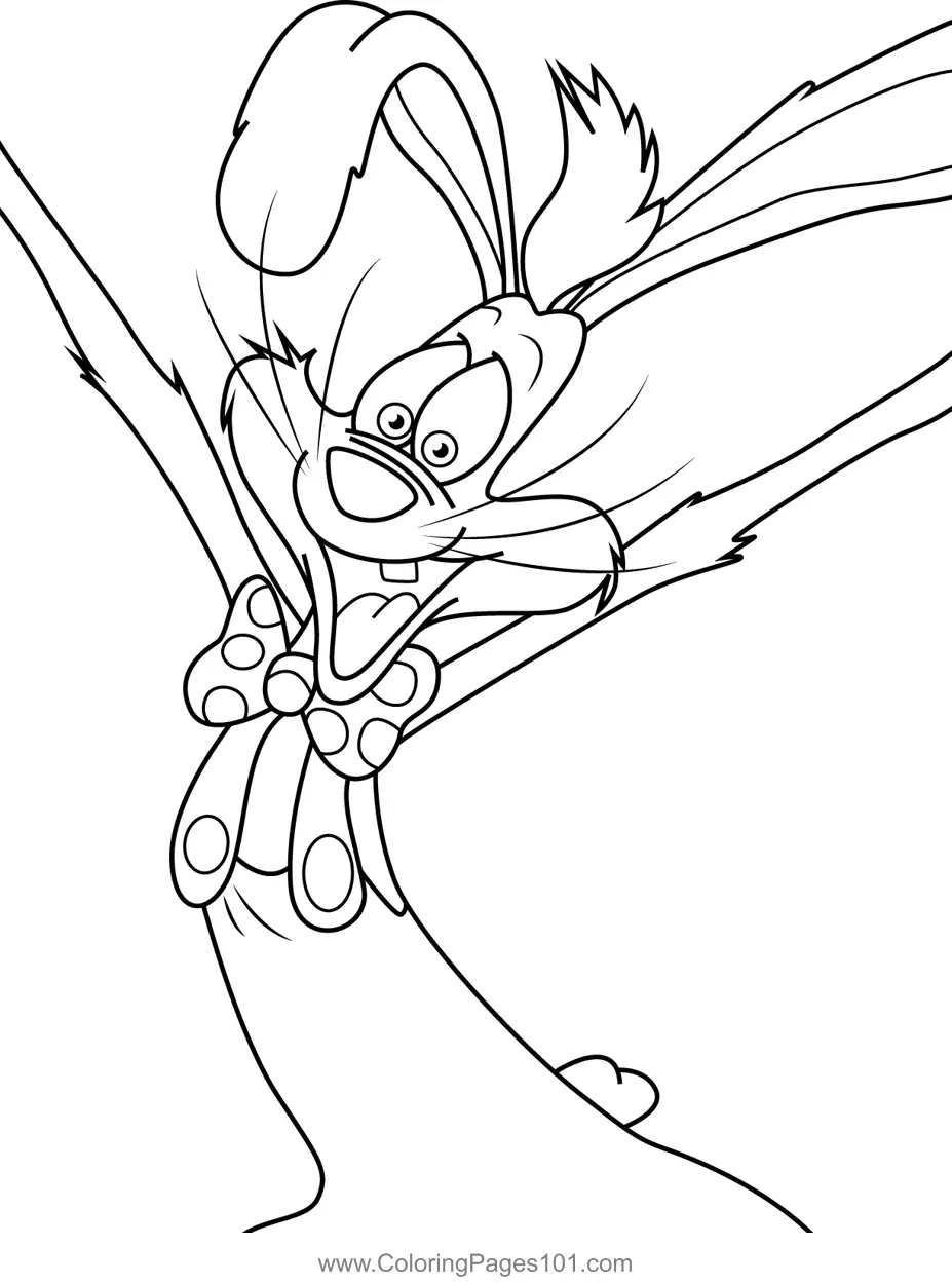 Roger Rabbit Coloring Pages 3