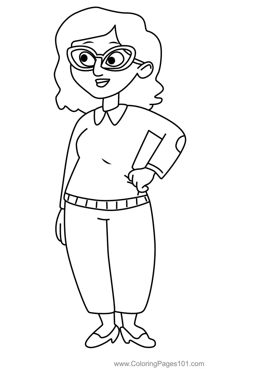 Rosies Rules Coloring Pages 4