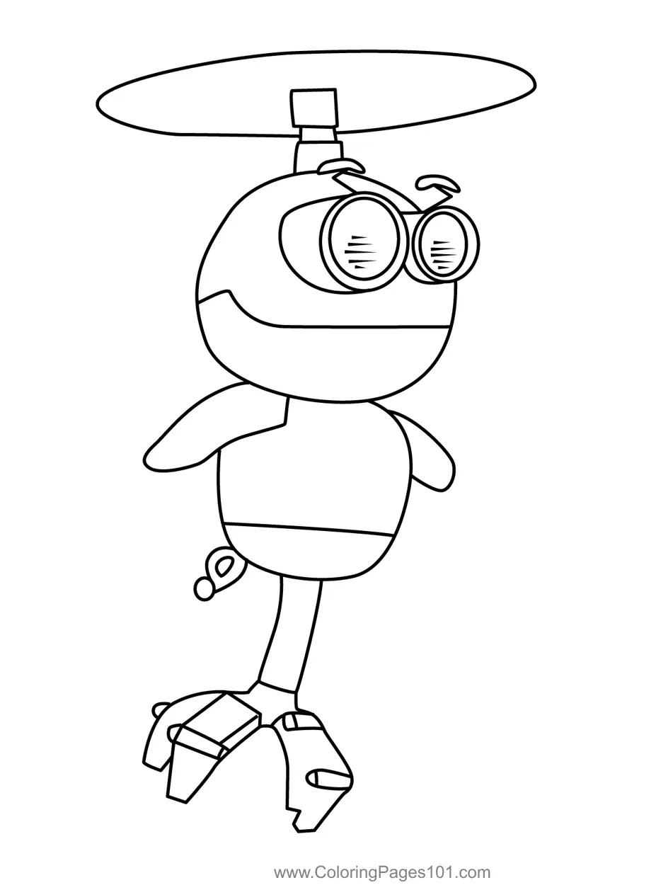 Rusty Rivets Coloring Pages 1