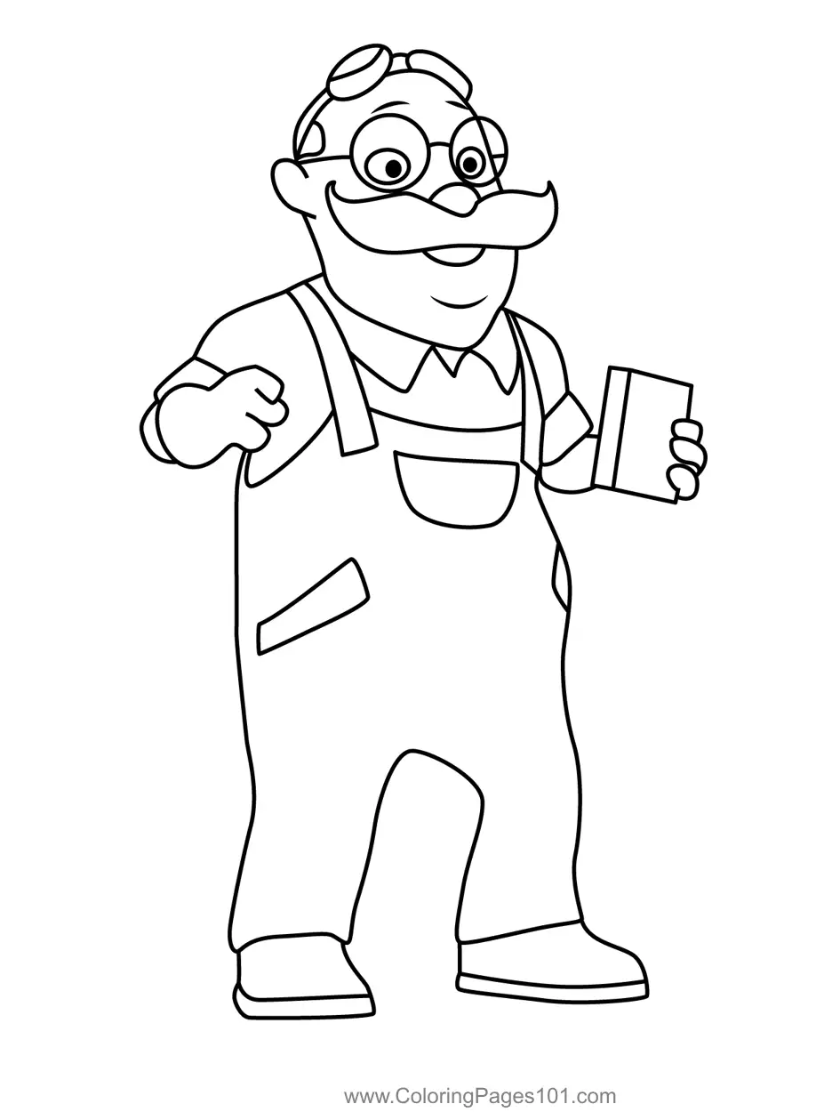 Rusty Rivets Coloring Pages 4
