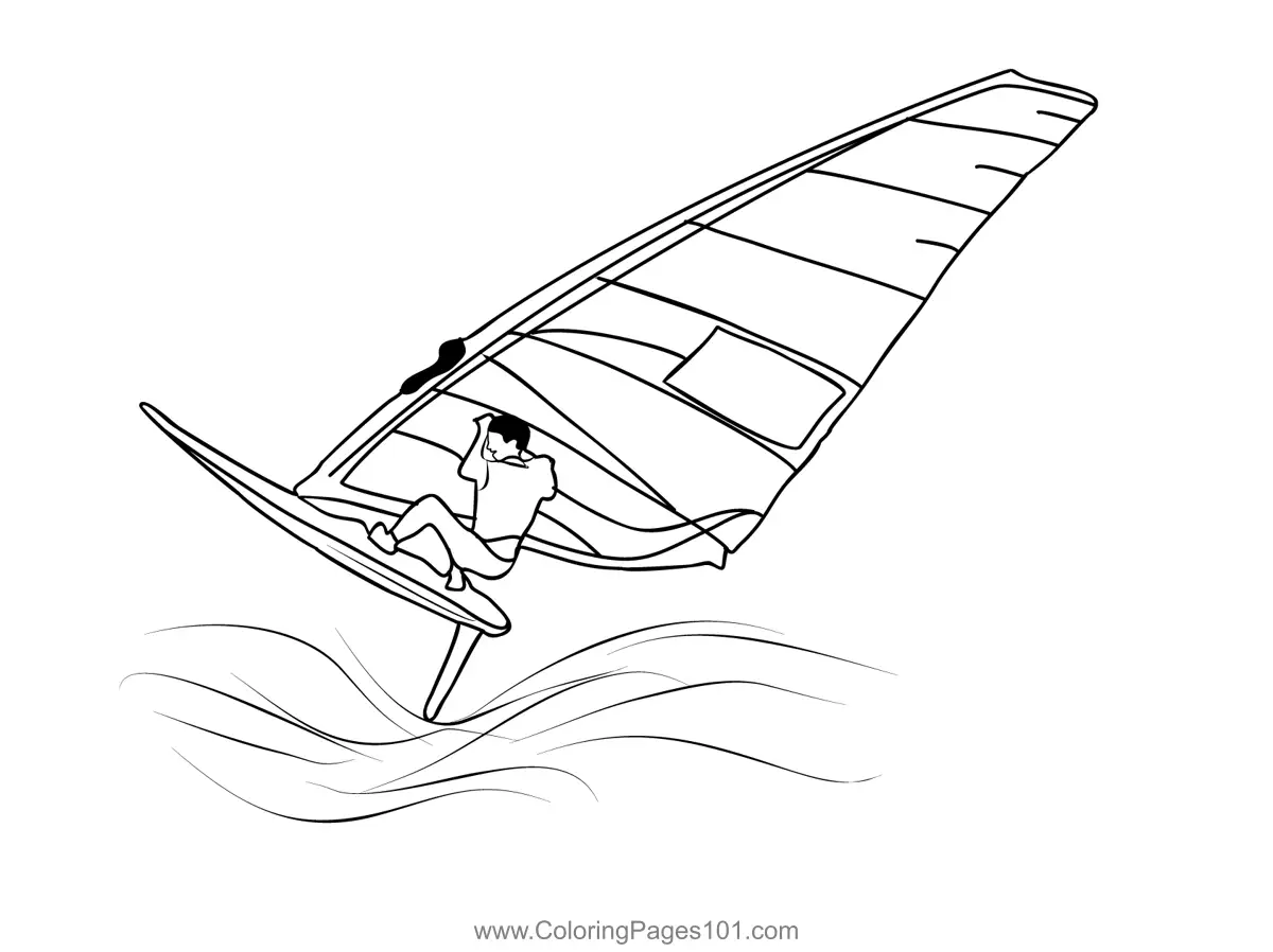 Sailing Coloring Pages 2