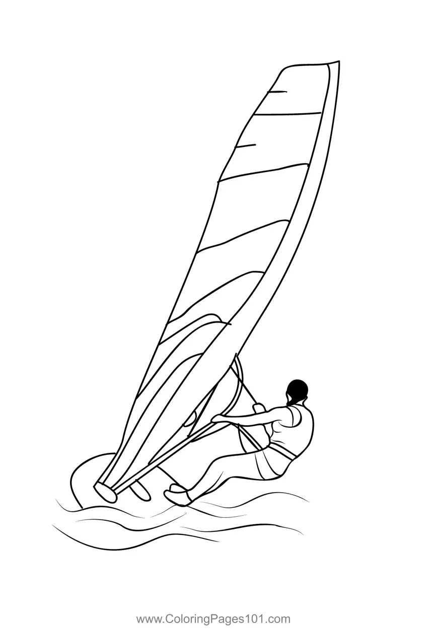 Sailing Coloring Pages