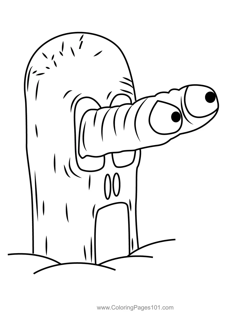 Salad Fingers Coloring Pages 6