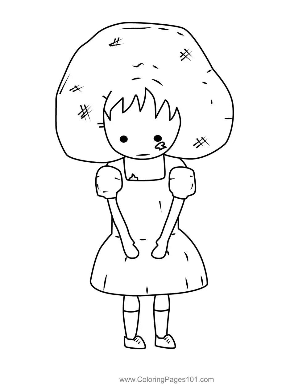 Salad Fingers Coloring Pages 8