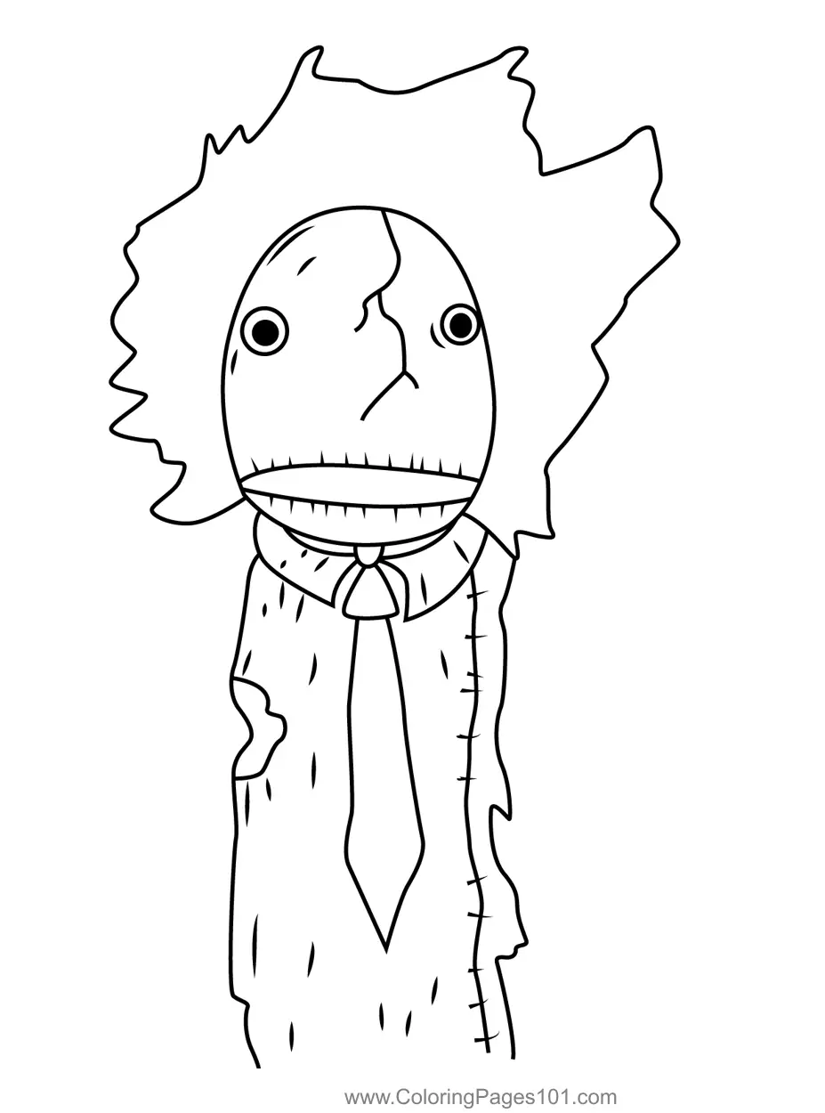 Salad Fingers Coloring Pages 9