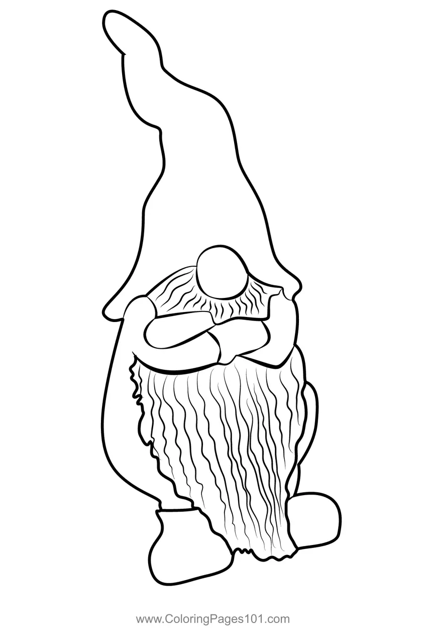 Santa Claus Coloring Pages 4
