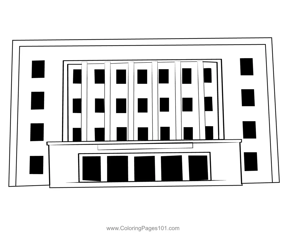 Schools Coloring Pages