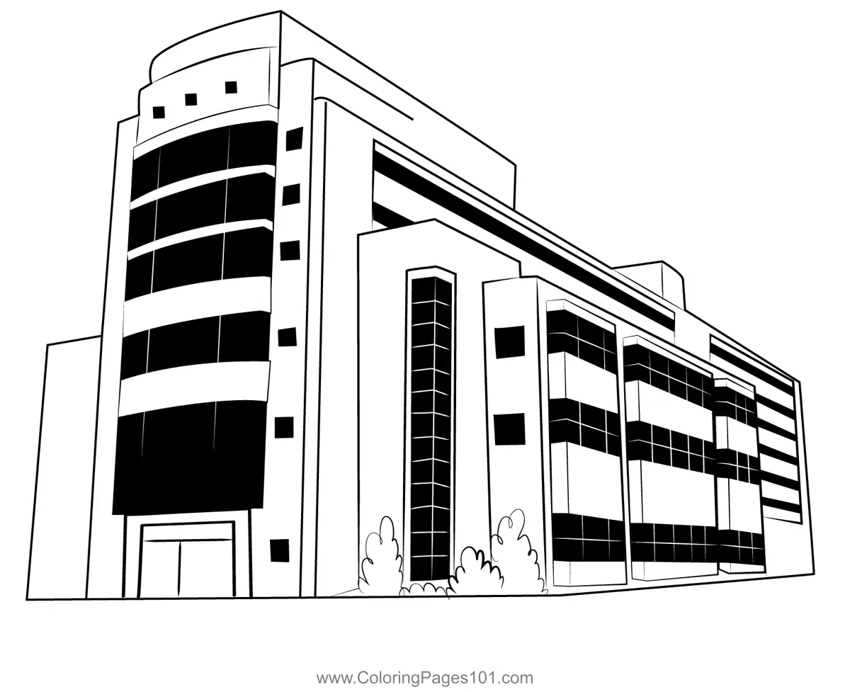 Schools Coloring Pages 9