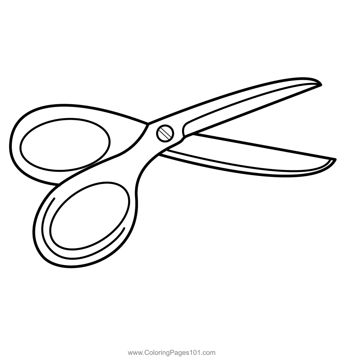 Scissors Coloring Pages