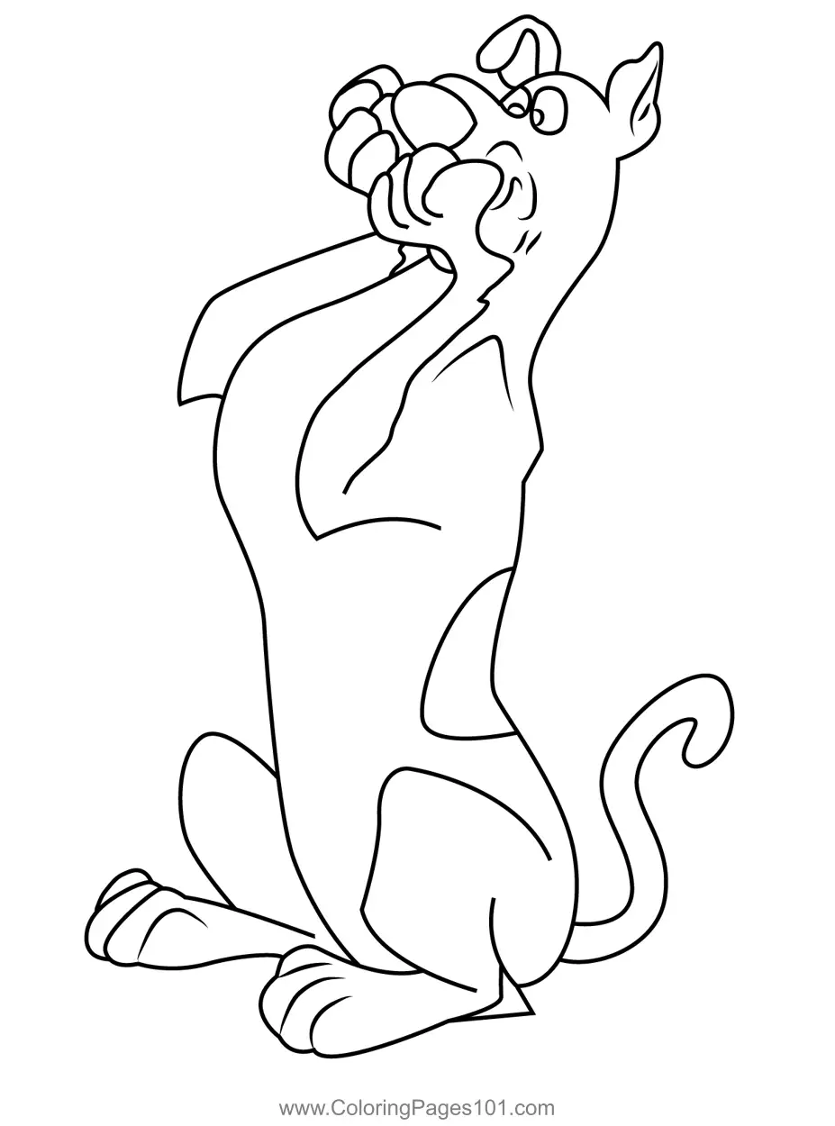 Scooby-Doo Coloring Pages 1