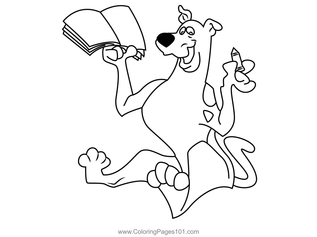 Scooby-Doo Coloring Pages 2