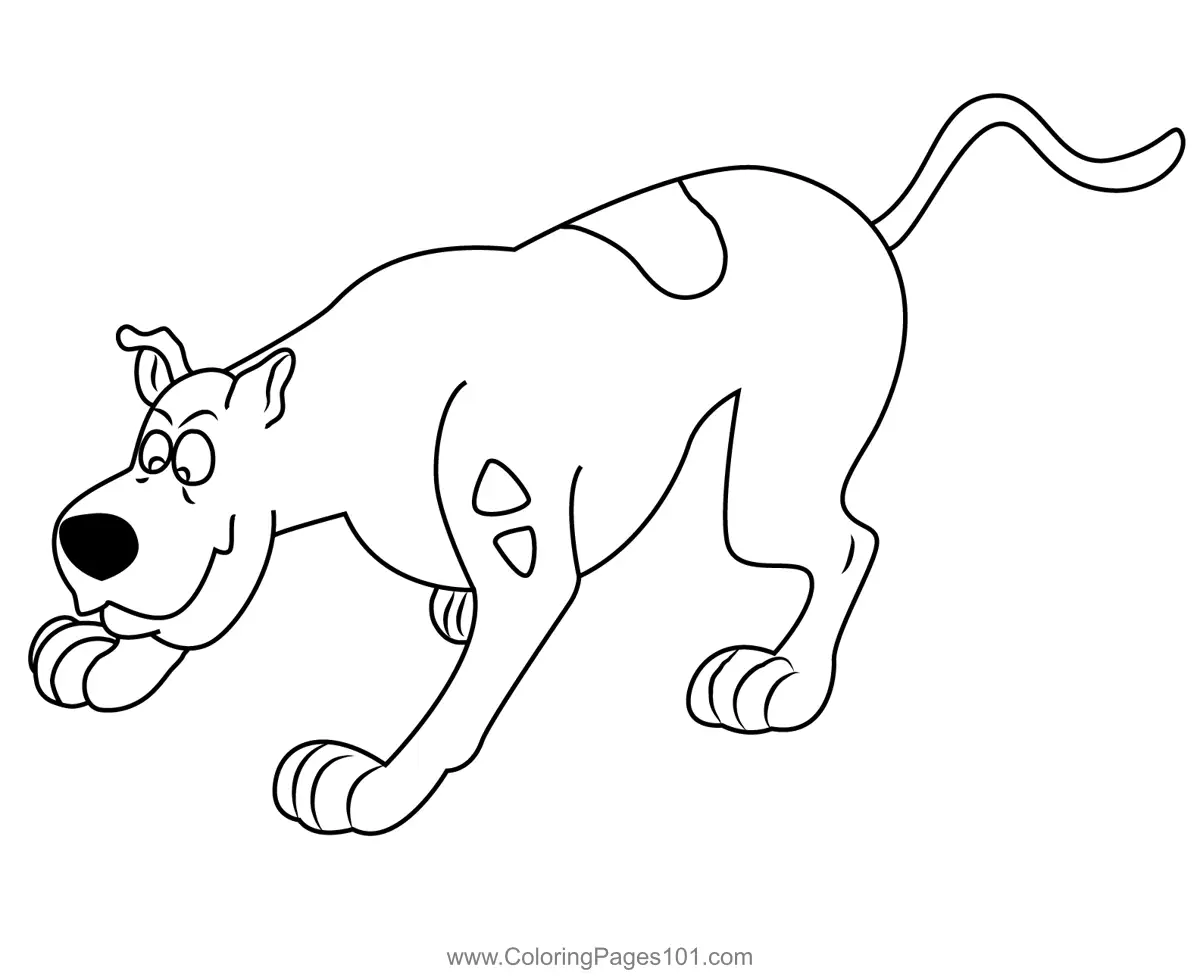 Scooby-Doo Coloring Pages 4