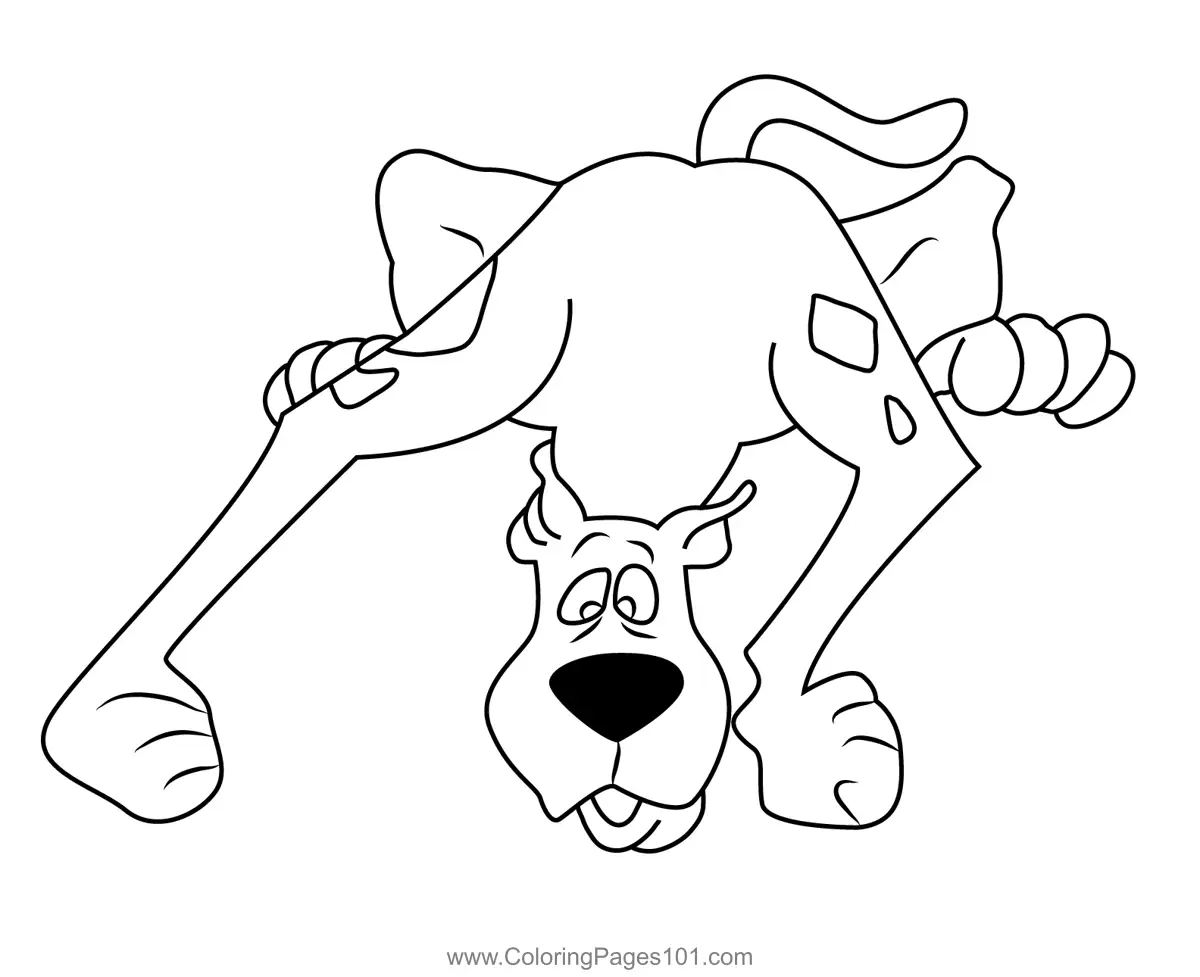 Scooby-Doo Coloring Pages 5