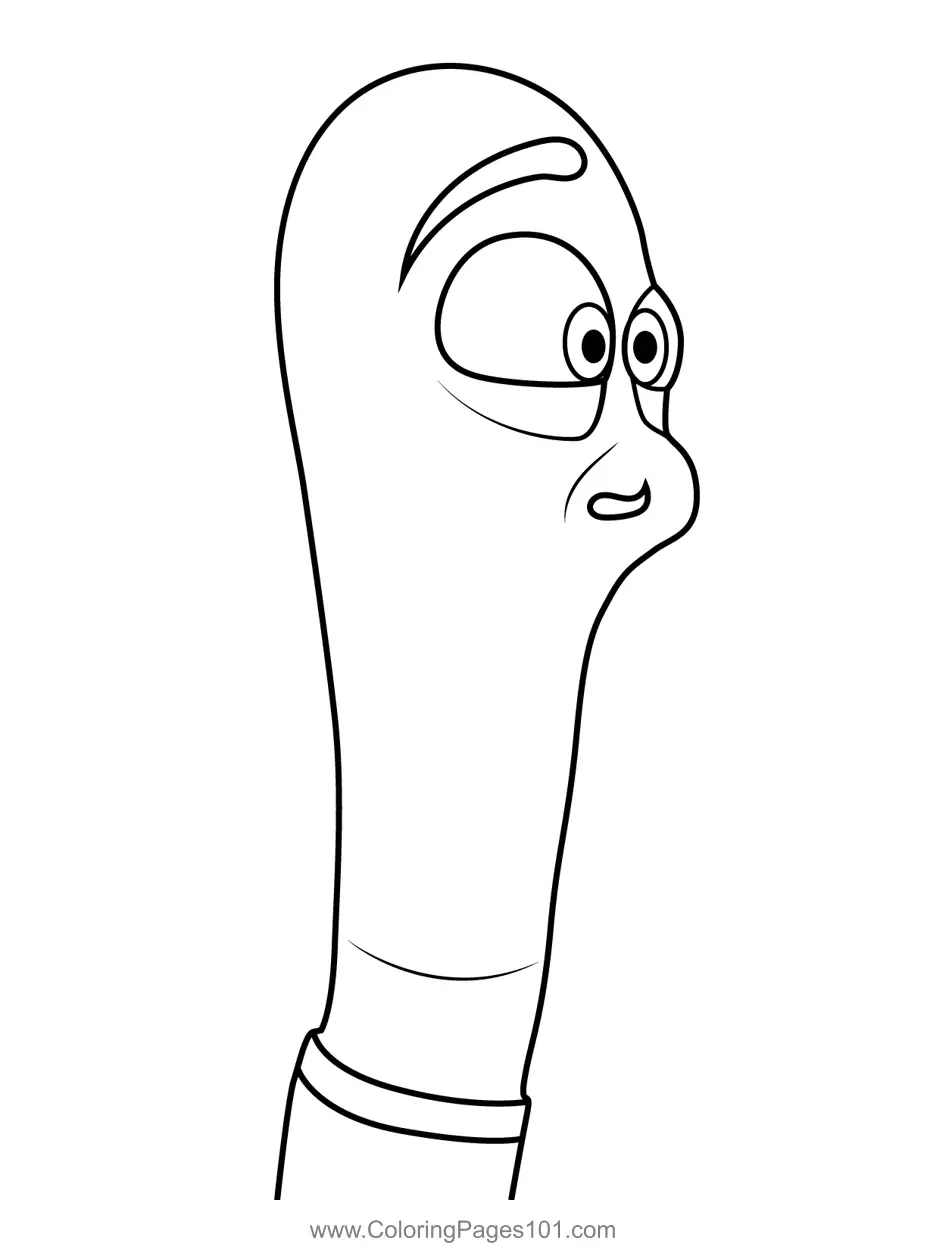 Shark Tale Coloring Pages 1