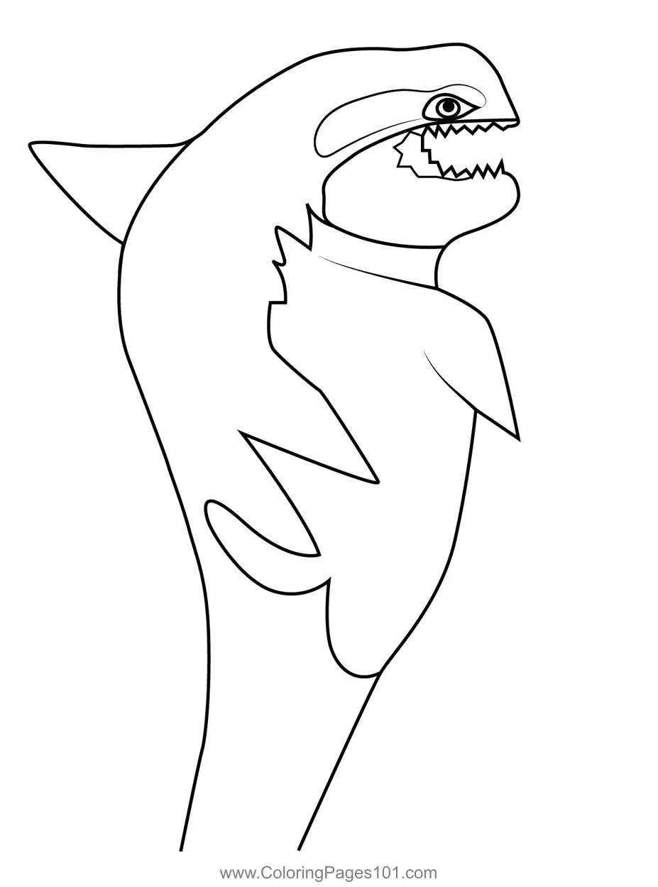 Shark Tale Coloring Pages 2