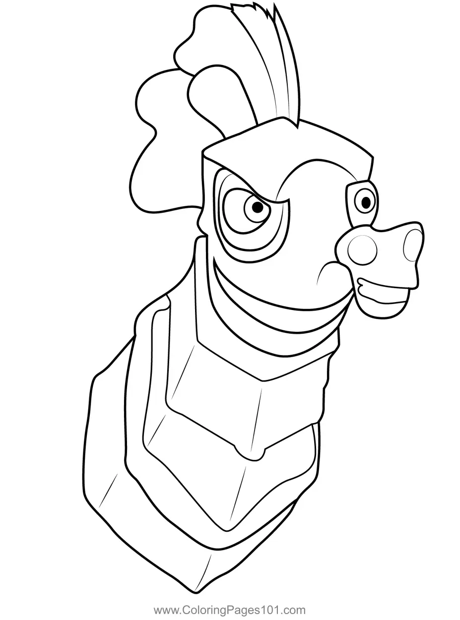 Shark Tale Coloring Pages 8