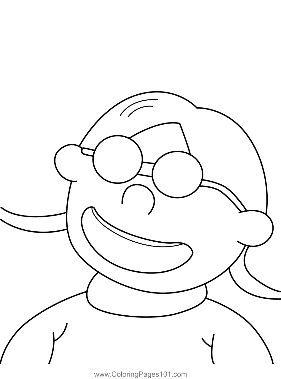 Shaun the Sheep Coloring Pages 4