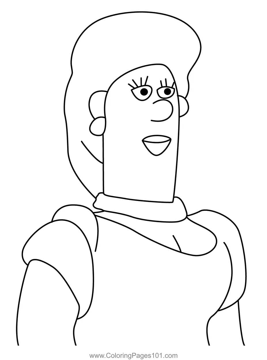 Shaun the Sheep Coloring Pages 5