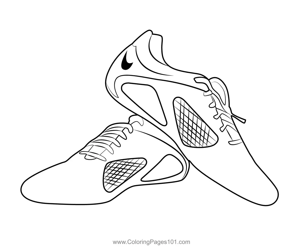 Shoes Coloring Pages 10