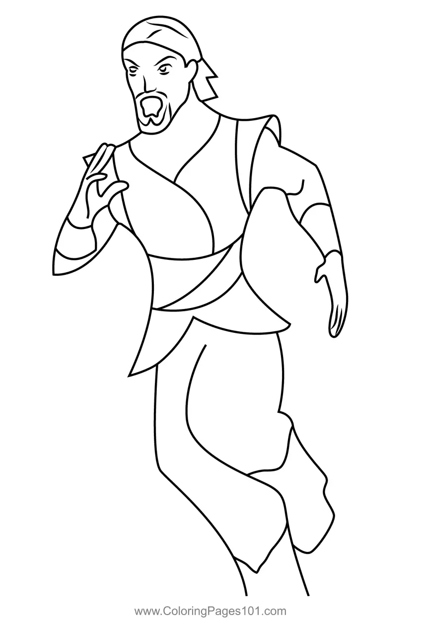 Sinbad Legend of the Seven Seas Coloring Pages 5