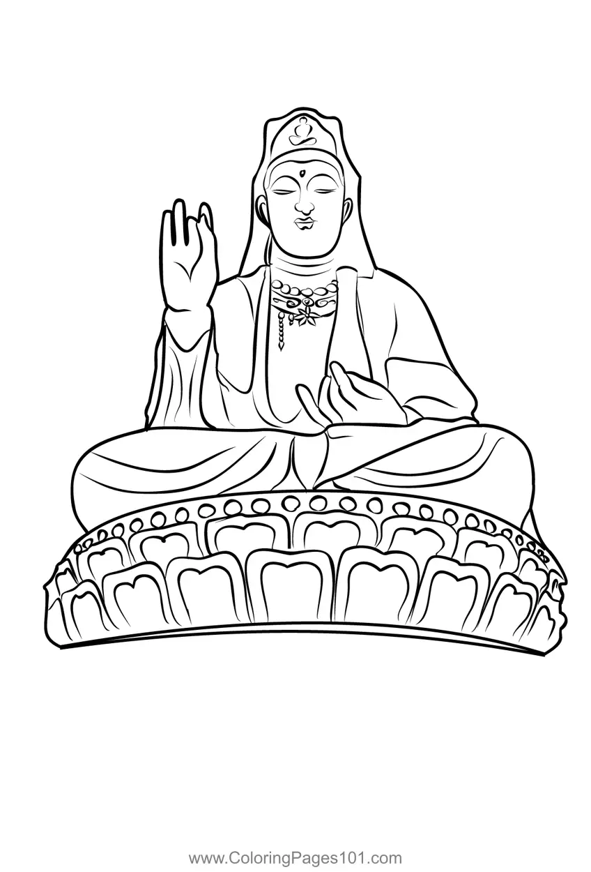Singapore Coloring Pages 4