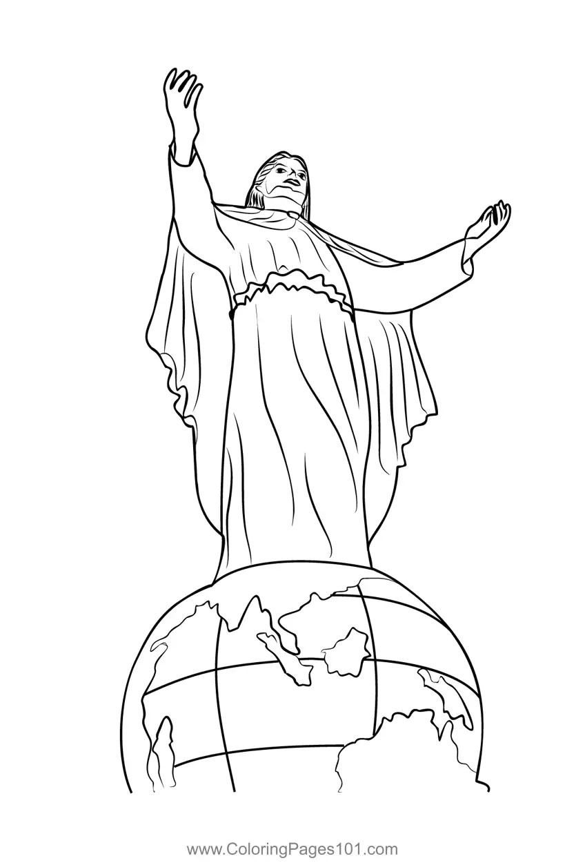 Singapore Coloring Pages 5