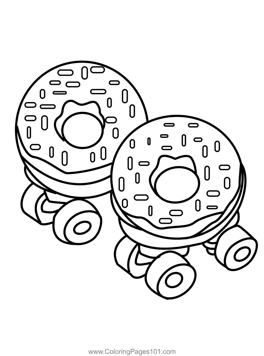 Skating Coloring Pages 4