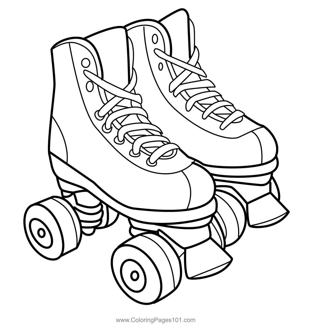Skating Coloring Pages 6