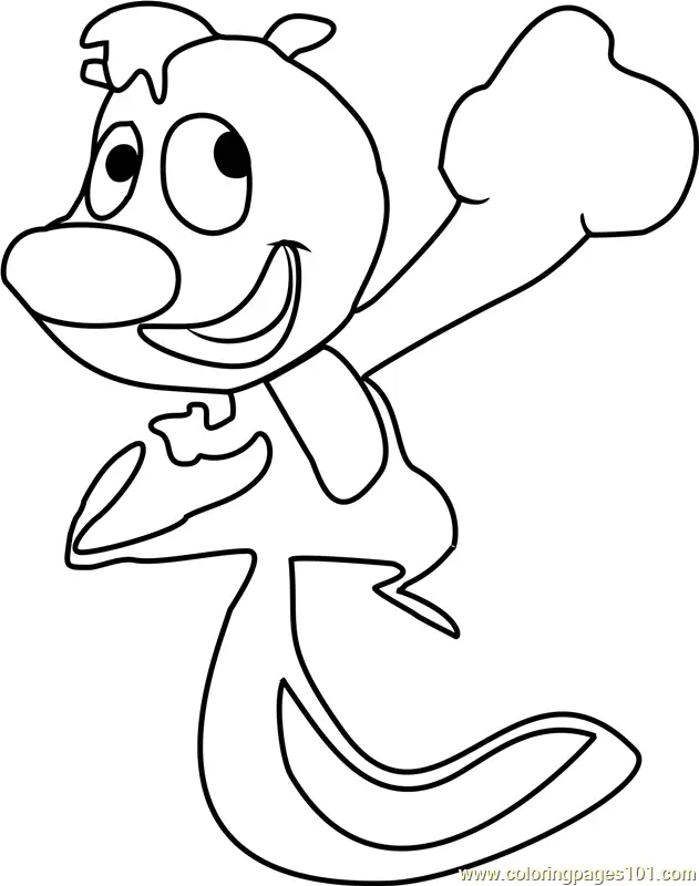 Skunk Fu Coloring Pages 10
