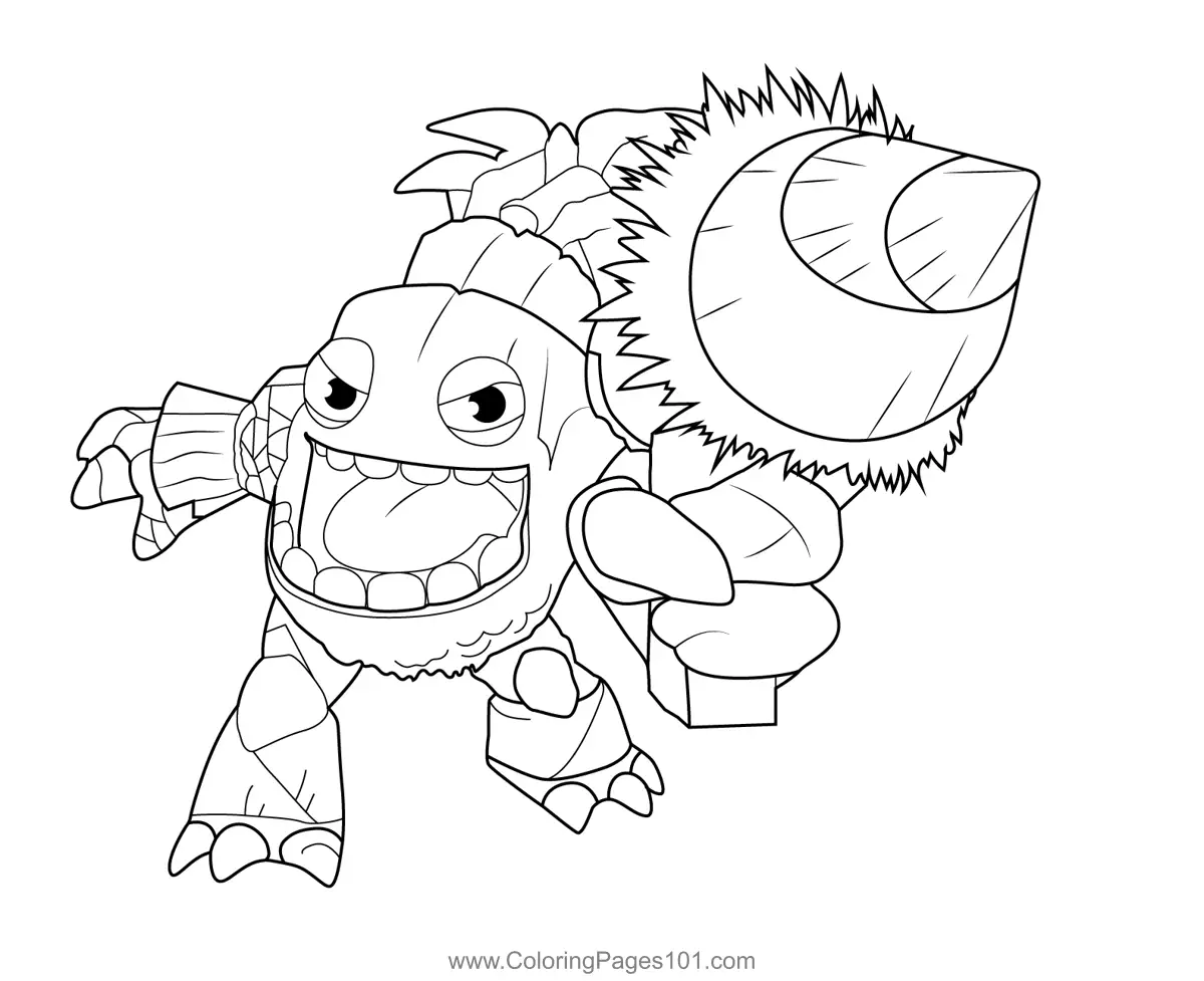 Skylanders Coloring Pages 1