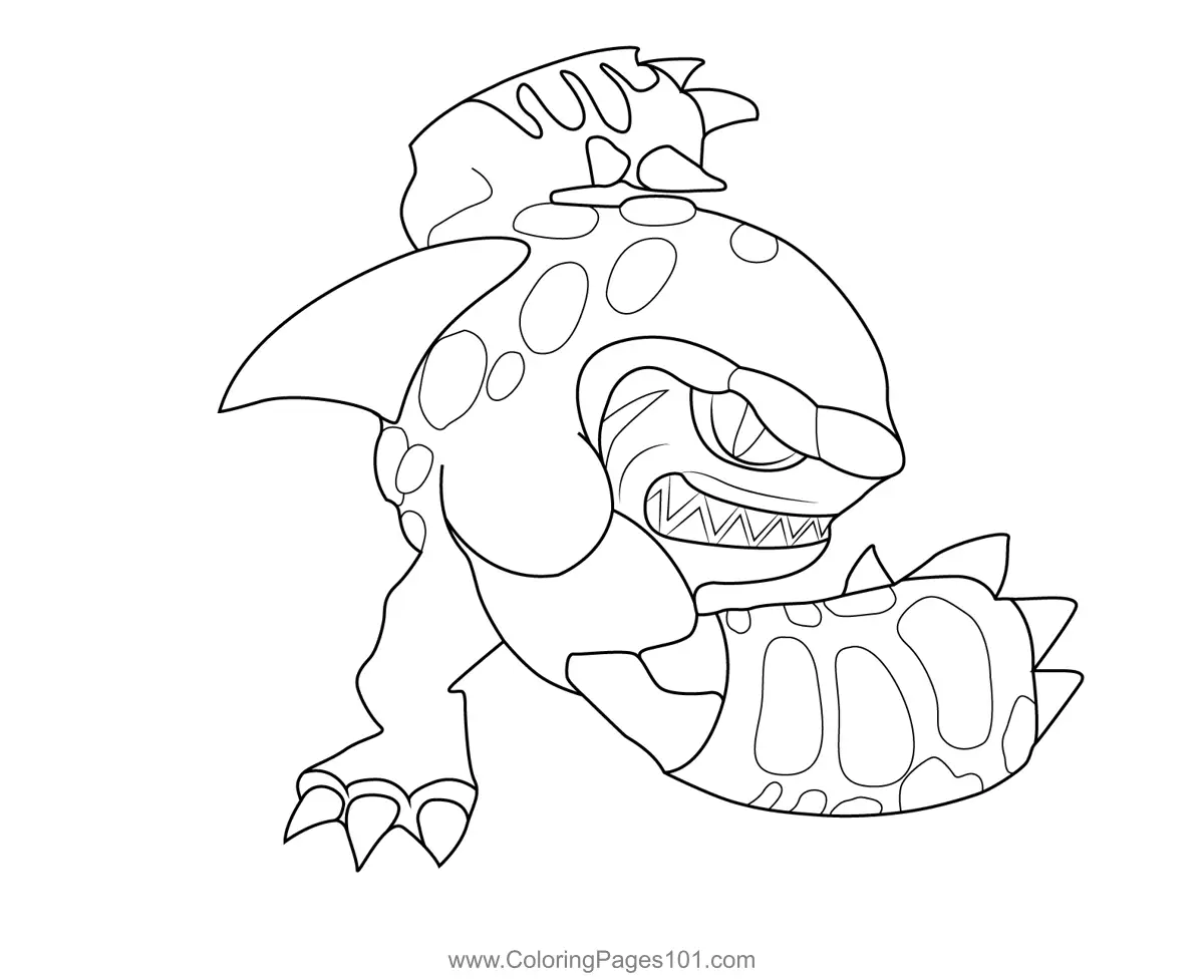 Skylanders Coloring Pages 11