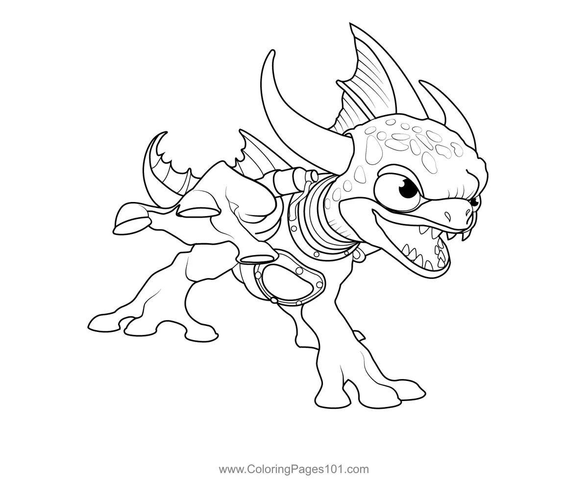 Skylanders Coloring Pages 2