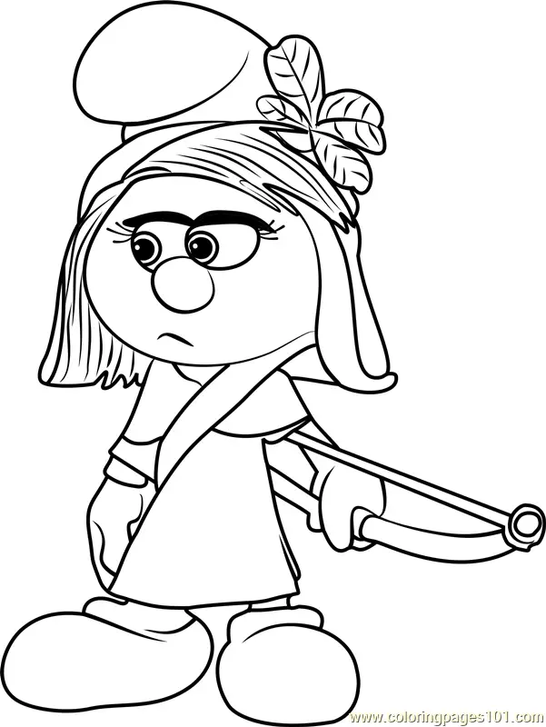 Smurfs The Lost Village Coloring Pages 3