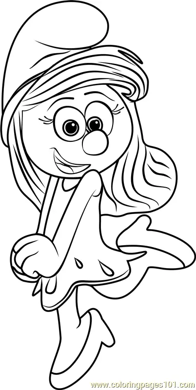 Smurfs The Lost Village Coloring Pages 5