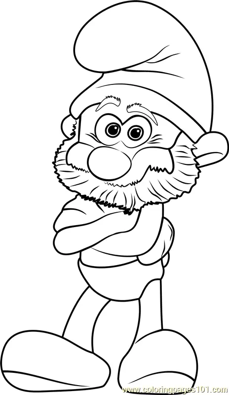 Smurfs The Lost Village Coloring Pages 7