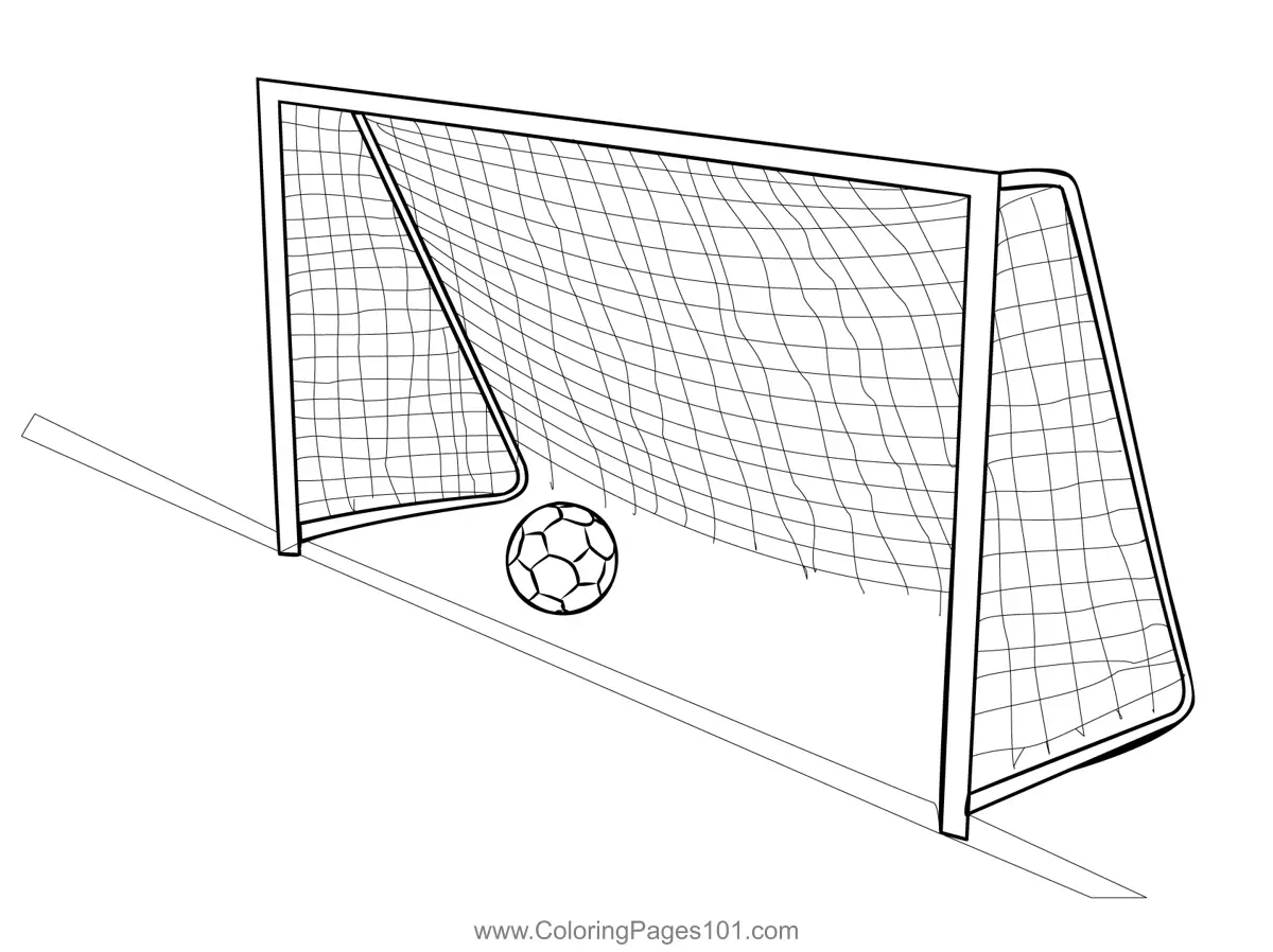 Soccer Coloring Pages 2