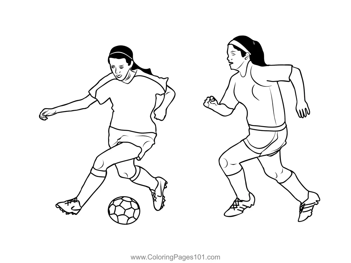 Soccer Coloring Pages 3