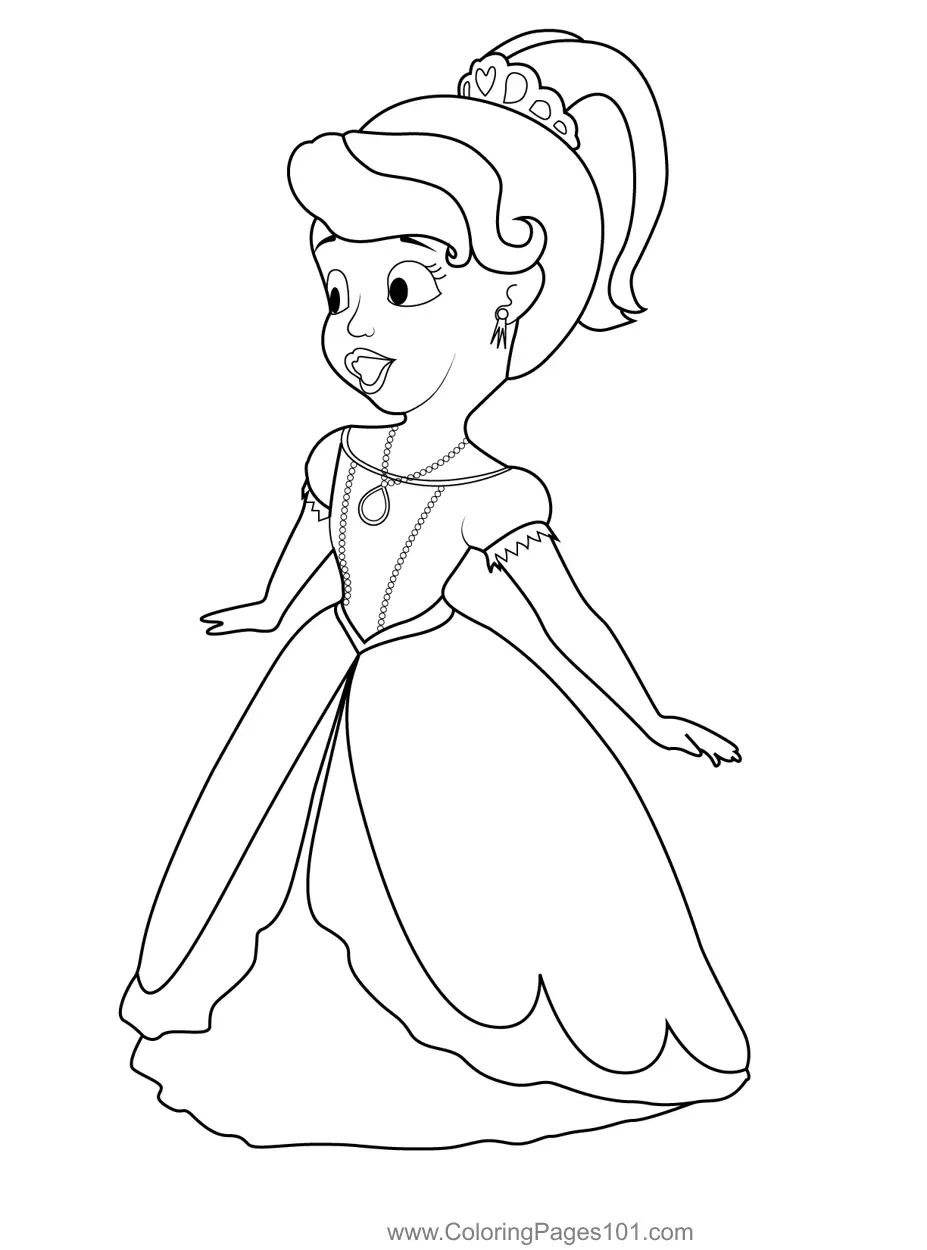 Sofia Coloring Pages 11