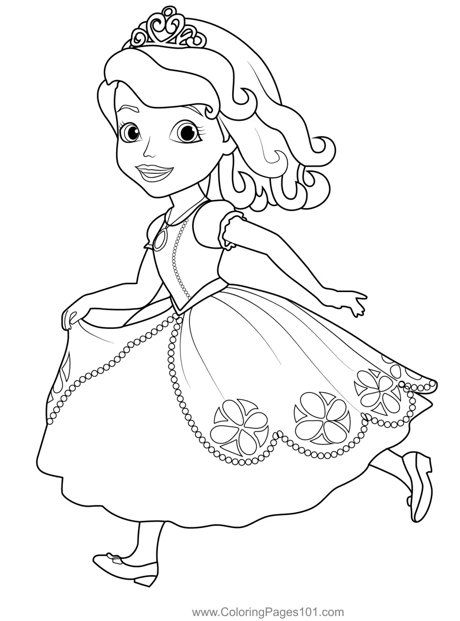 Sofia Coloring Pages