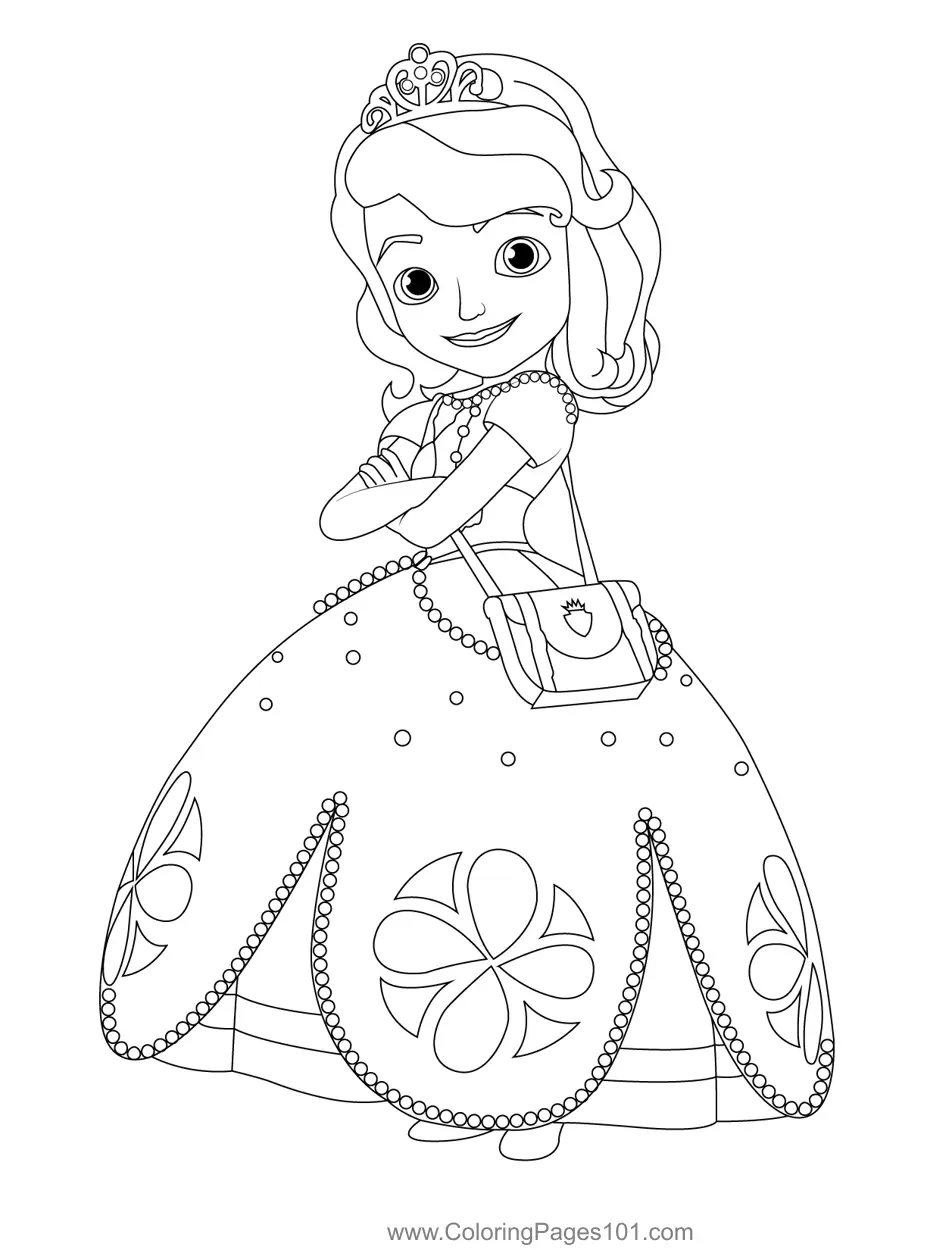 Sofia Coloring Pages 3