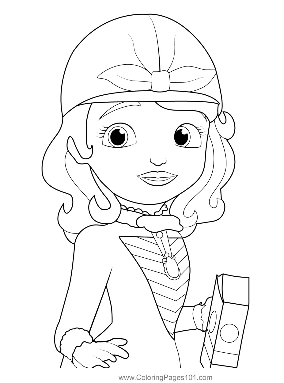Sofia Coloring Pages 4