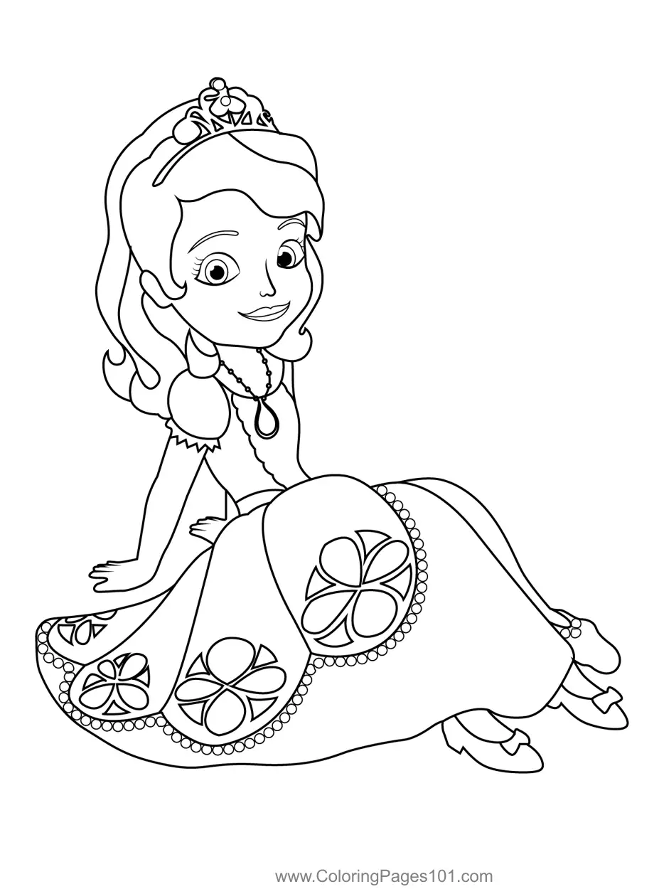 Sofia Coloring Pages 5