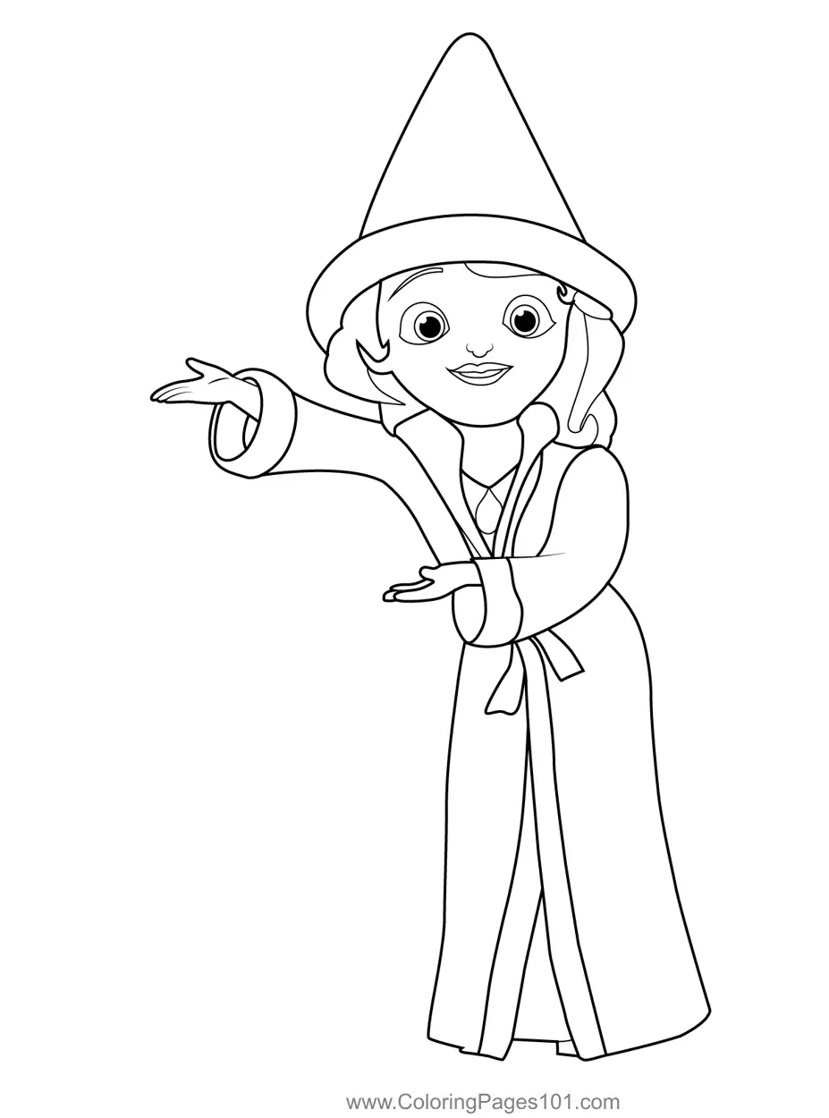 Sofia Coloring Pages 6
