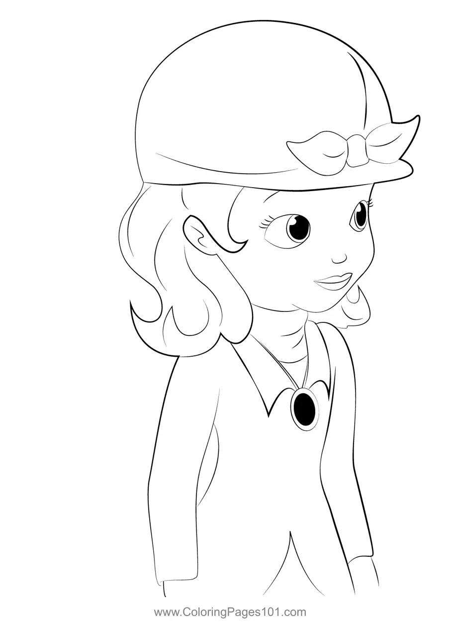 Sofia the First Coloring Pages 6