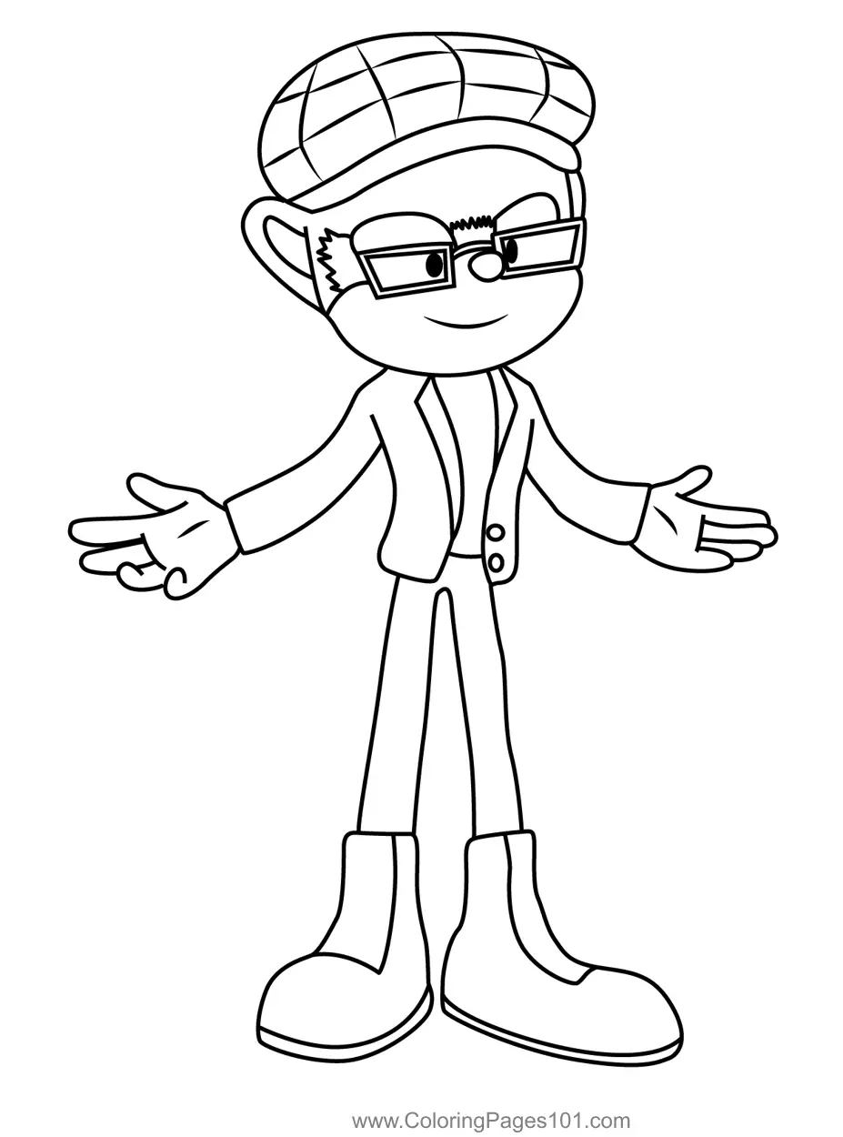 Sonic Boom Coloring Pages 7