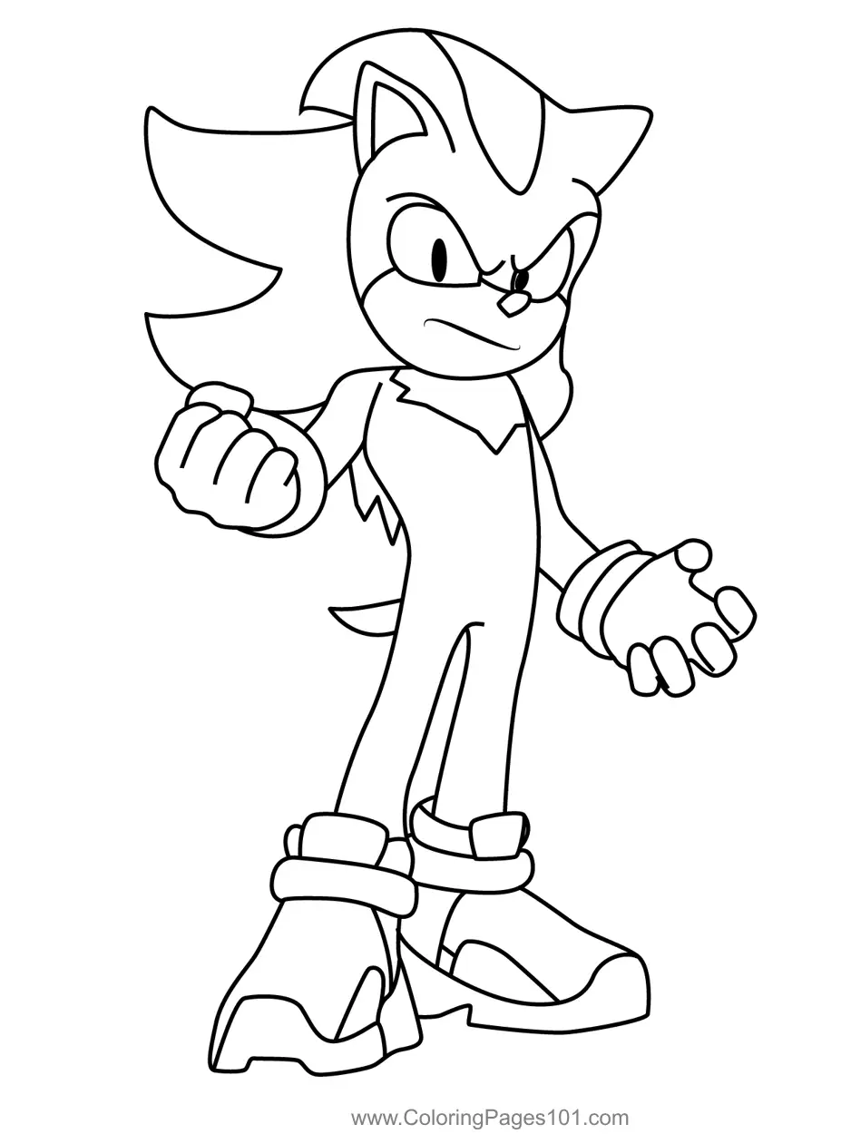 Sonic the Hedgehog 3 Coloring Pages 2