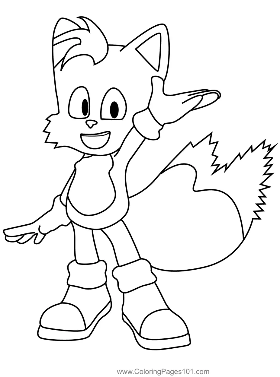Sonic the Hedgehog 3 Coloring Pages 3