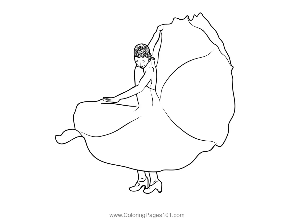 Spain Coloring Pages 1