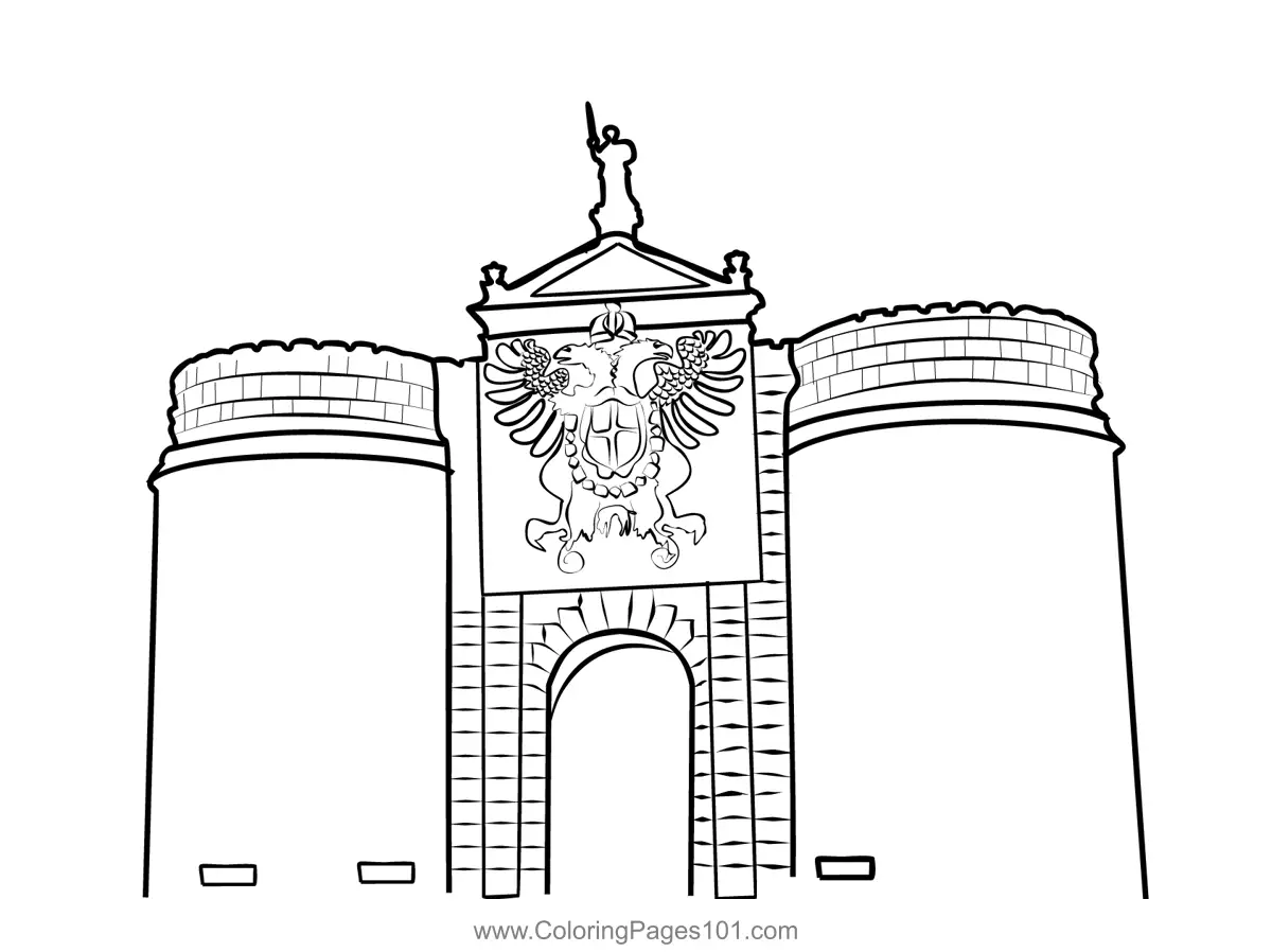 Spain Coloring Pages 4